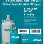 💳 Carte dépôt – Bouteilles de gaz métalliques